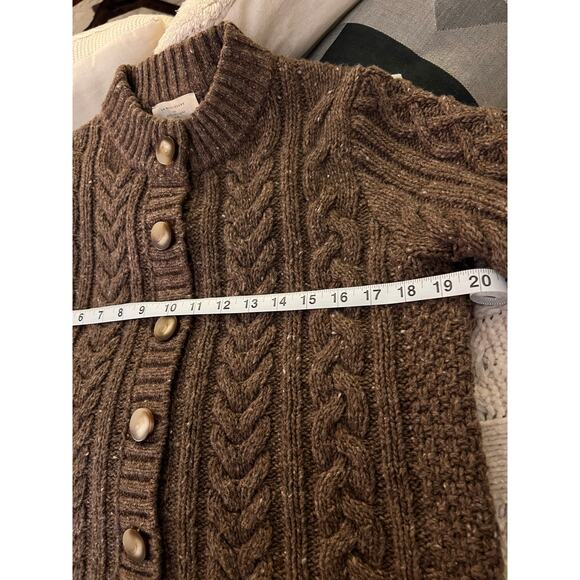 La Maille Sezane Andina Jumper in Heather Brown Size S✨ - Picture 12 of 15